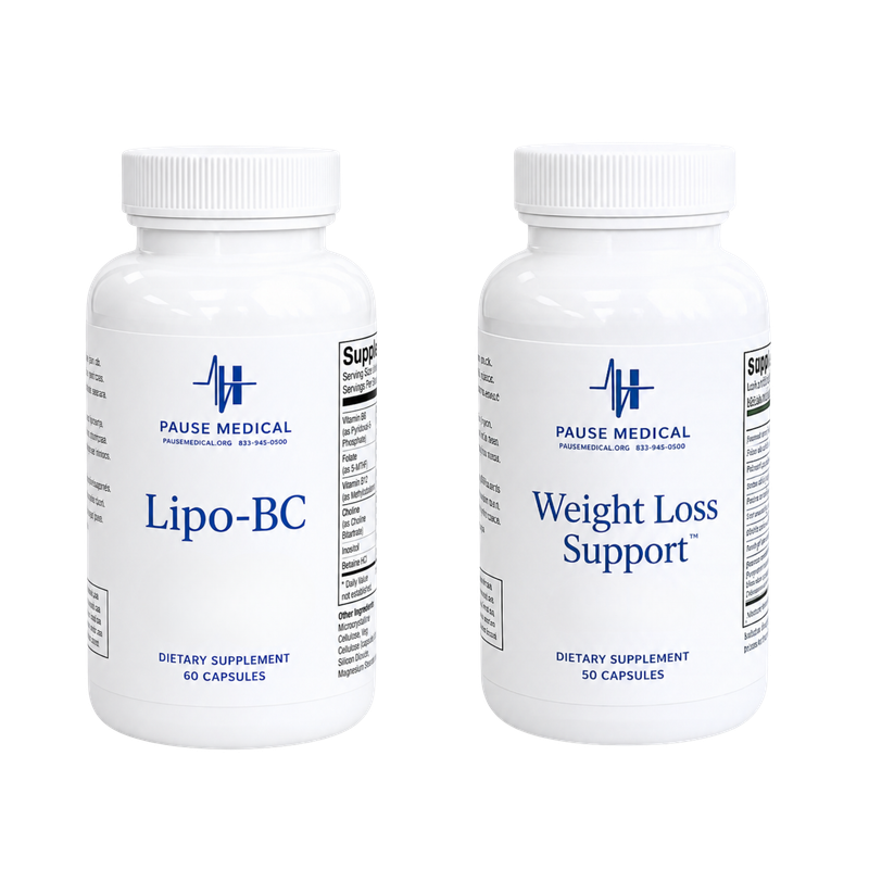 Weight Loss Bundle: Lipo BC (60) & Weight Loss Support
