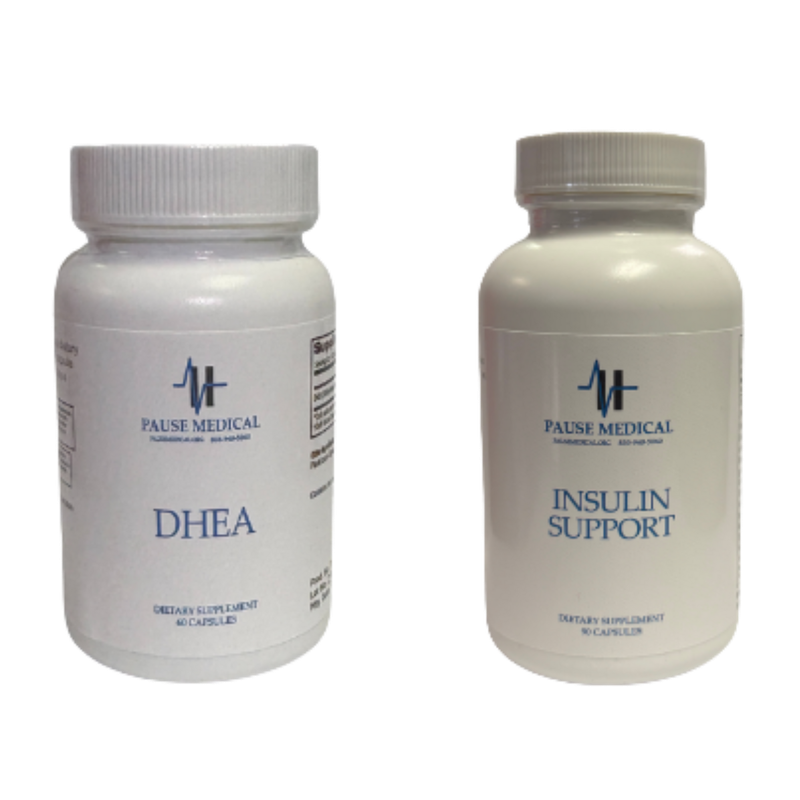 HRT (Unisex) Bundle: DHEA Caps & Insulin Support