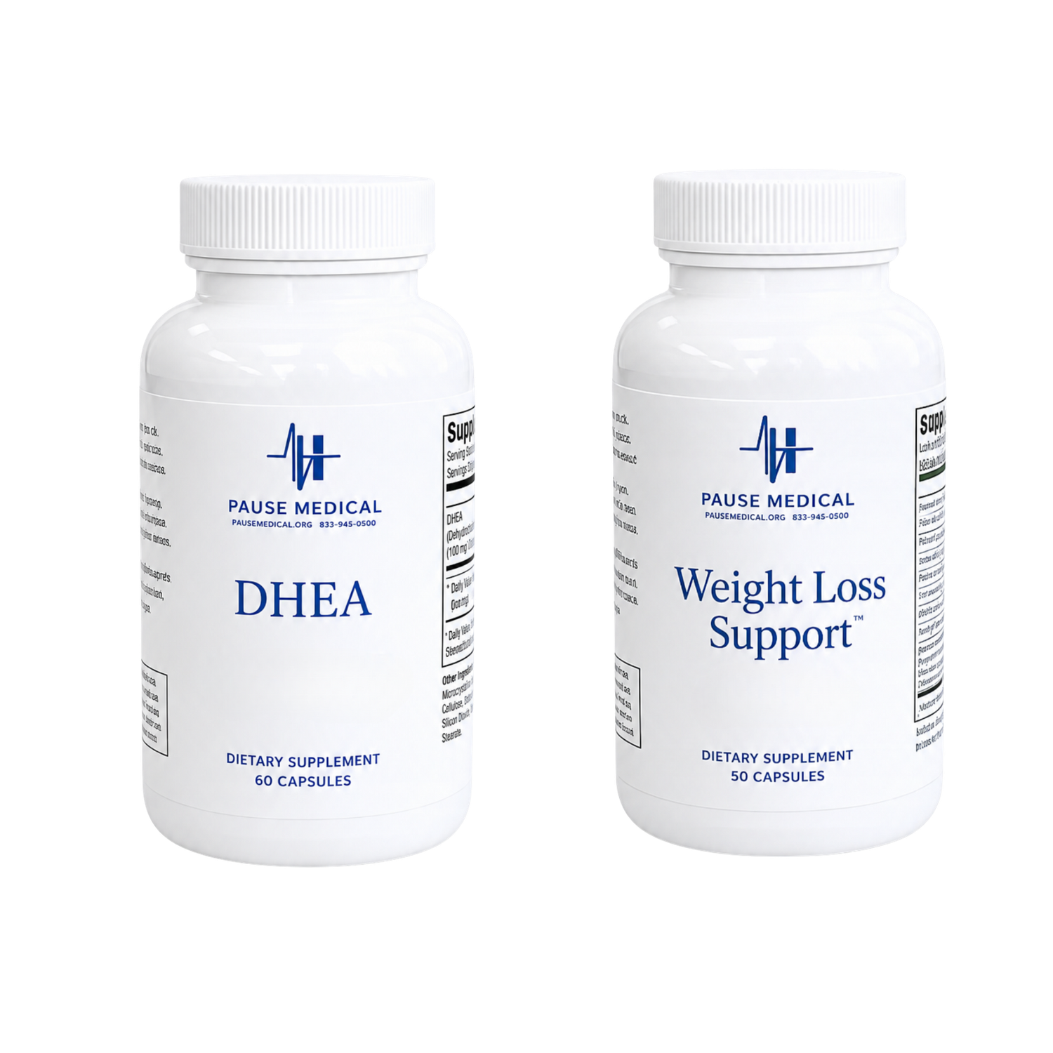 HRT (Unisex) Bundle: DHEA Caps & Weight Loss Support