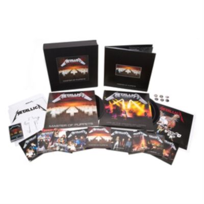 MASTER OF PUPPETS (10CD/2DVD/3LP/CASSETTE REMASTERED DELUXE BOX)
