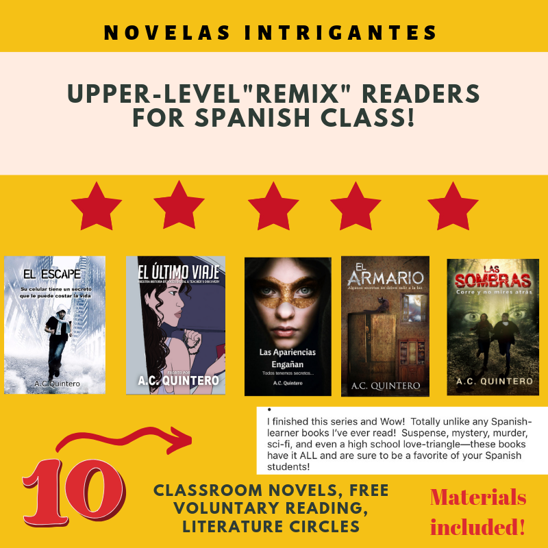 FVR Upper-Level "Literary Bundle" (10 Novels+ Reading Activities)