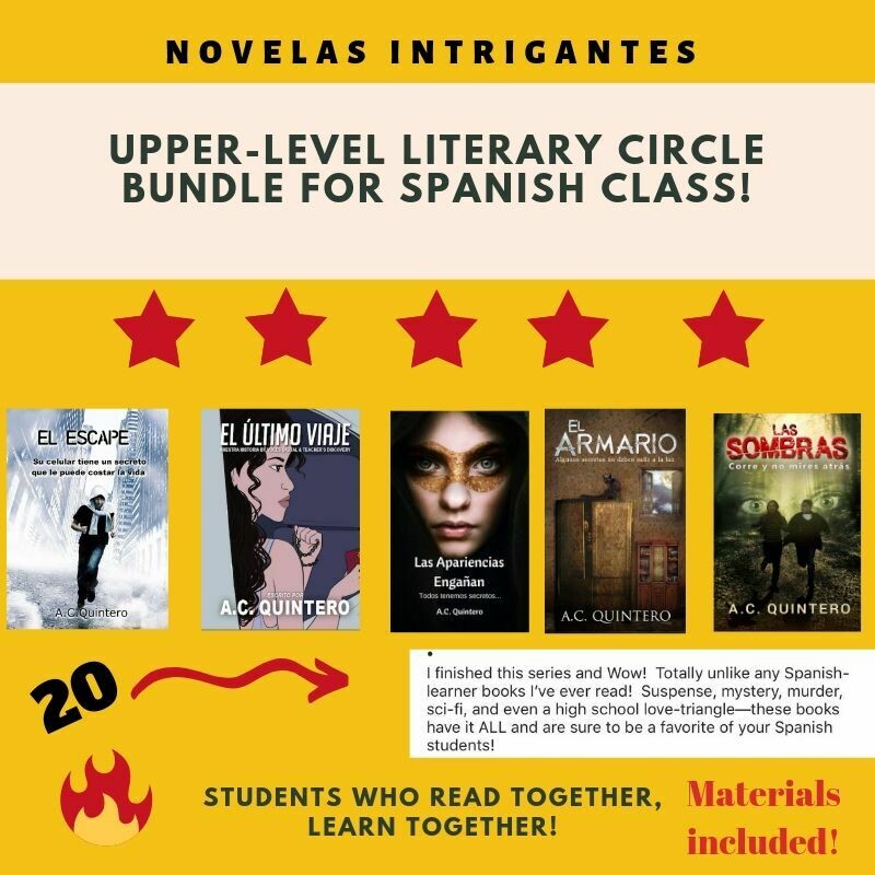 FVR Upper-Level Literary Circle Bundle (4 Novels Each Title) 20 Total+Teaching *discounted shipping