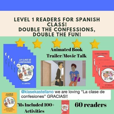 Confessions Classroom Bundle: Book 1 &amp;2 60+ Teaching Materials *discounted shipping
