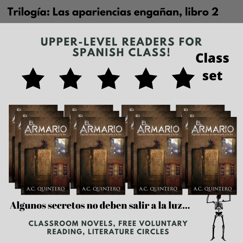 40 Novels El Armario (Skeletons in the Closet) Level 3+