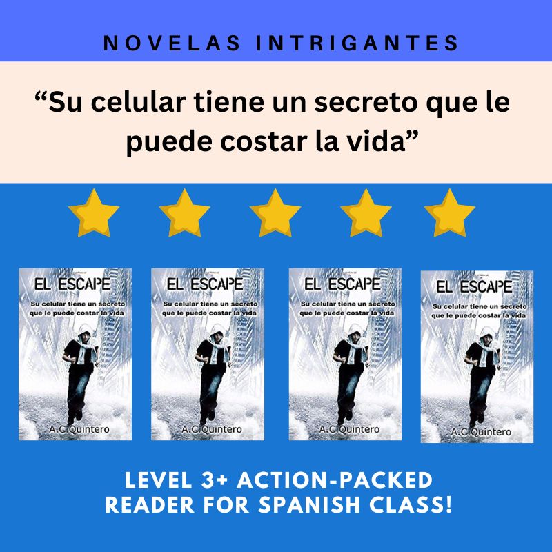 4 Novels |El Escape Level 3+
