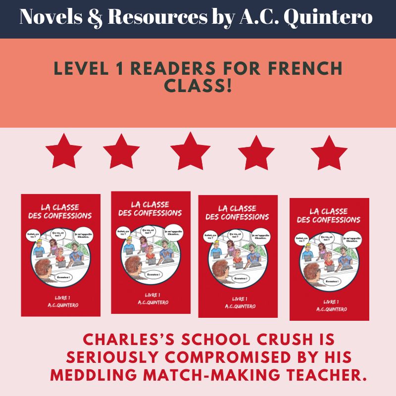 4 Novels: La classe des confessions (French) Level 1+