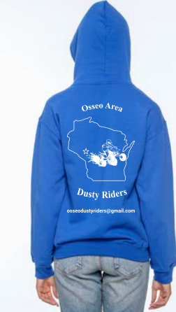 Hoodie - Osseo Area Dusty Riders - Price depends on selections
