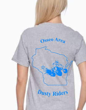 Kids T-Shirt - Osseo Area Dusty Riders - Price depends on selections