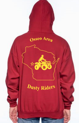 Kids Sweatshirt (No Hood)  - Osseo Area Dusty Riders - Price depends on selections