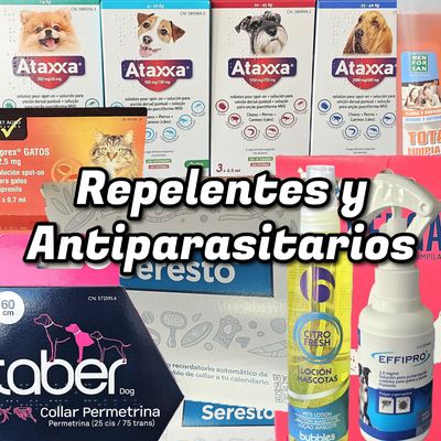 Repelentes y antiparasitarios
