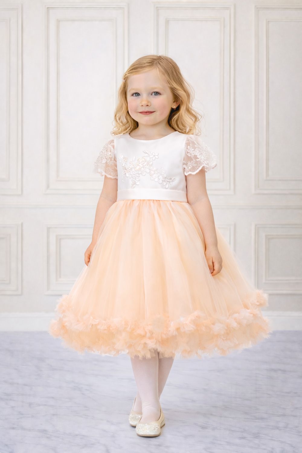 Ruffle Skirt Dress
