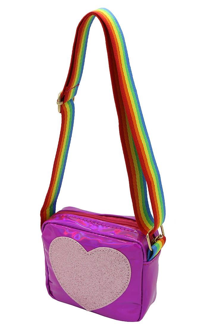 Heart Purse: Dark Pink