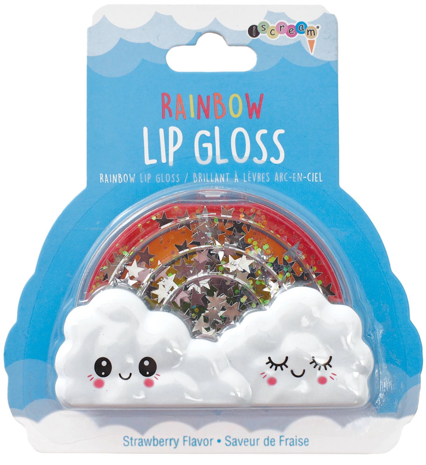 Rainbow Lip Gloss Strawberry Flavor