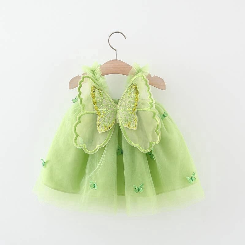 Green Butterfly Dress