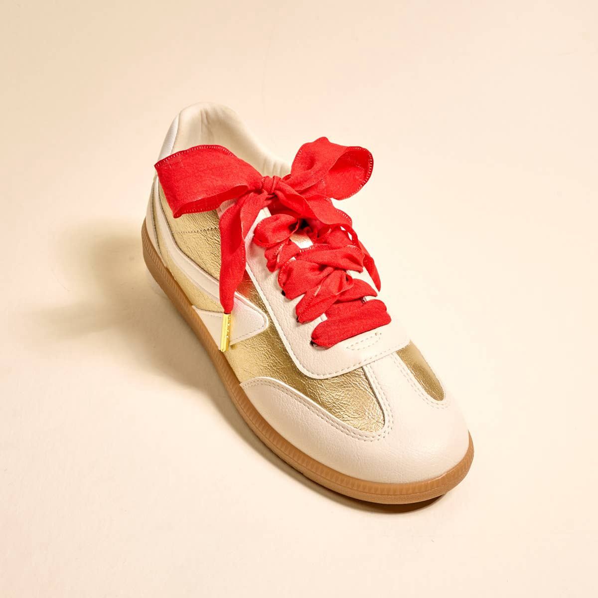 The Darling Effect - Step It Up Shoelaces–Frilly Red