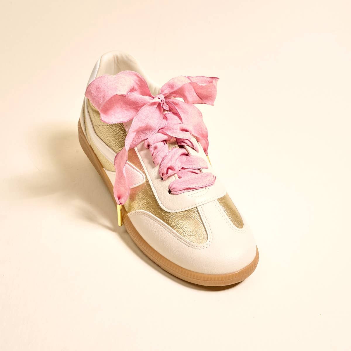 The Darling Effect - Step It Up Shoelaces–Frilly Pink
