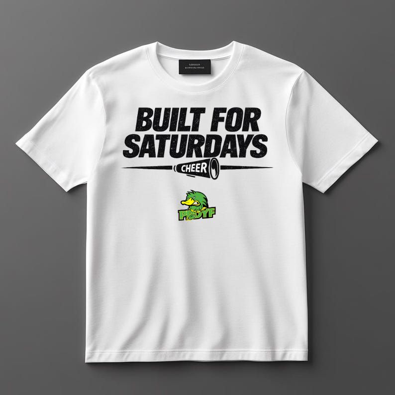 Cheer - Built For Saturdays Tshirt