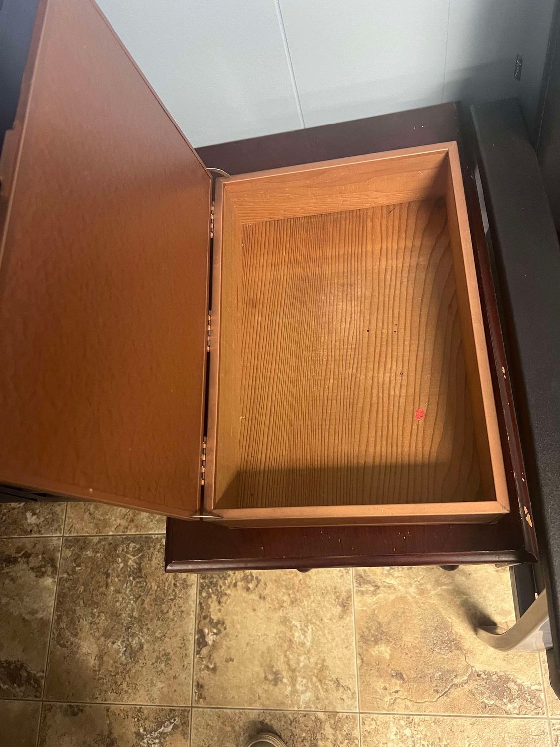 Copper &amp; Wood Flatware/Storage Box