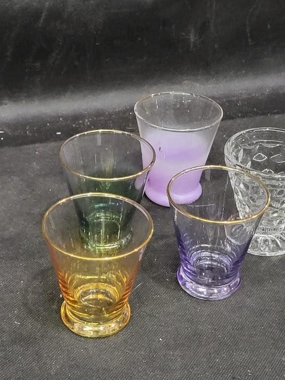 Set of 4 Vintage Libby Juice Glasses