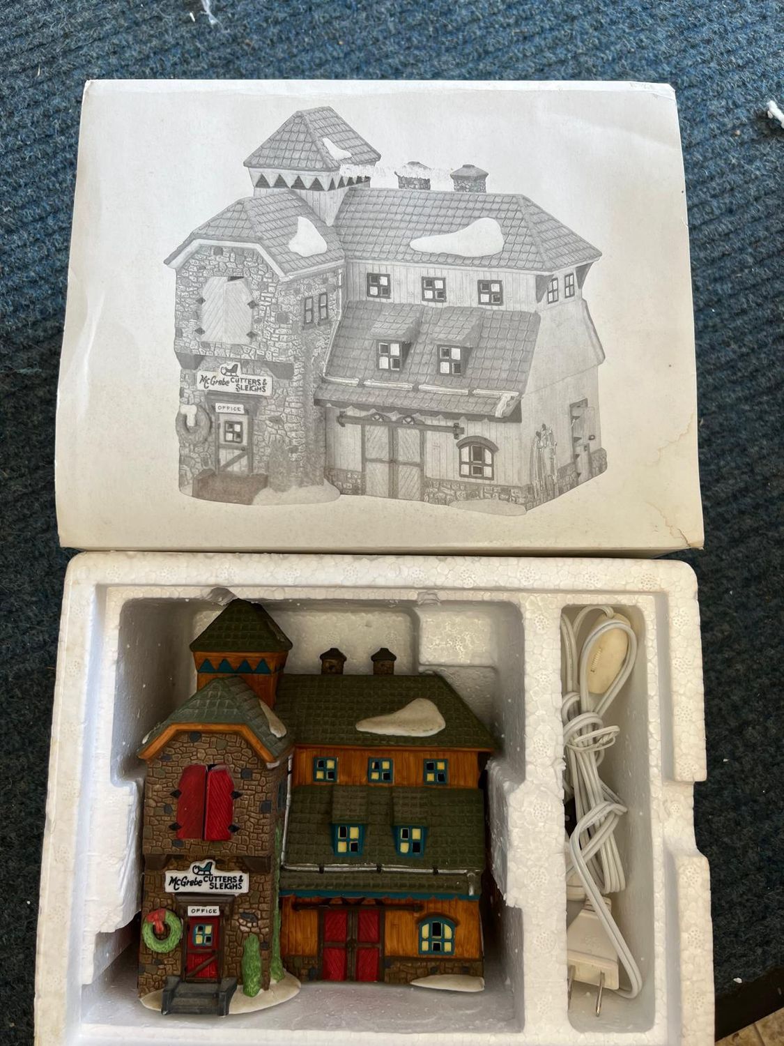 Dept 56  Mc Grebe Cutters &amp; Sleighs