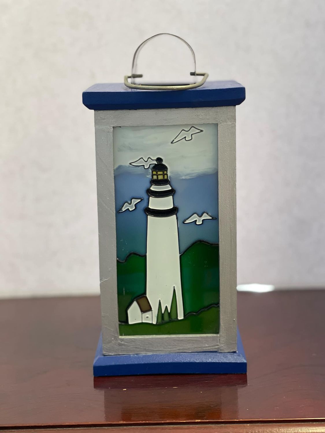 Lighthouse Tealight Candle Holder