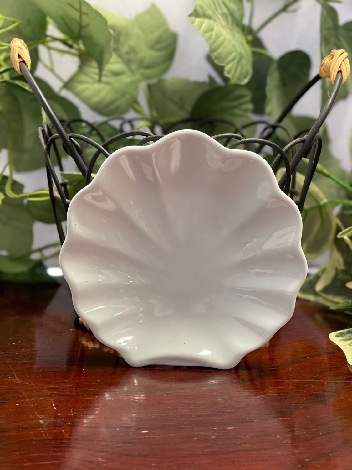 White Shell Trinket Dish