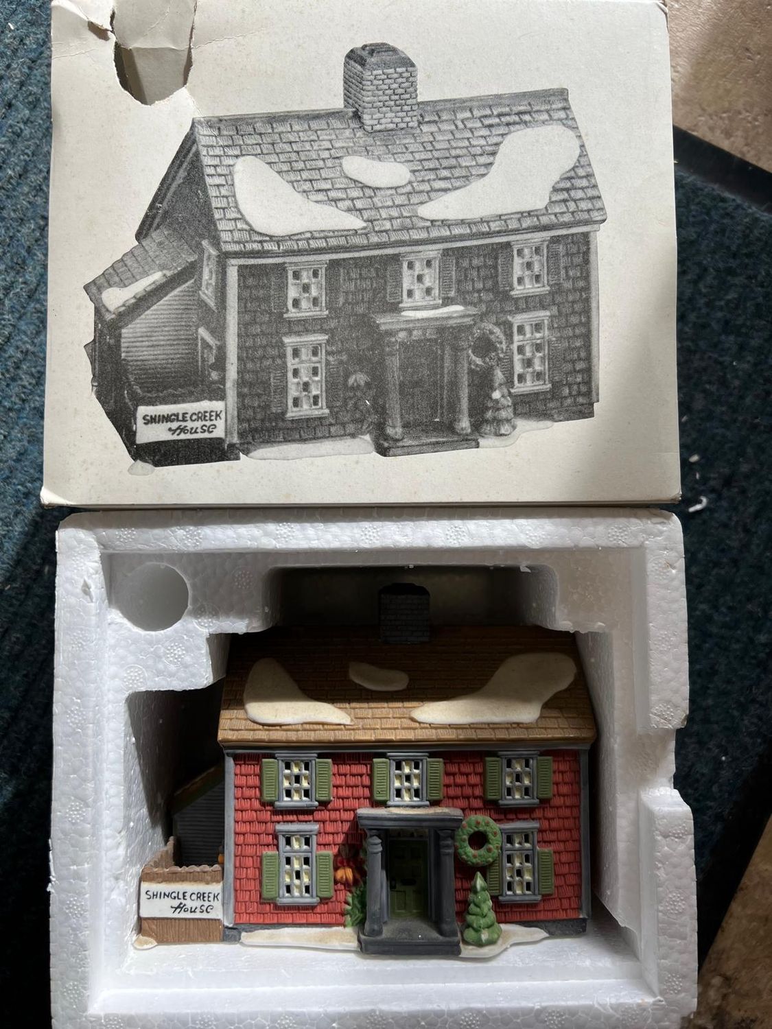 Dept 56 Shingle Creek House (missing light cord)