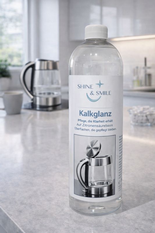 Kalkglanz – Premium Entkalker auf Zitronensäurebasis Kalkglanz – Premium Entkalker auf Zitronensäurebasis