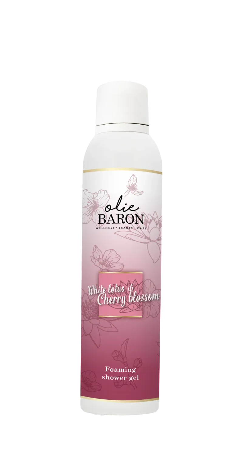Foaming Shower Gel - White Lotus & Cherry Blossom