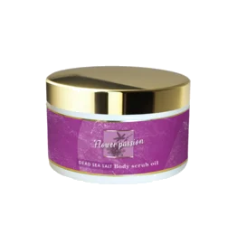 Dode Zee Zout Oliescrub - Flower Passion - 450gr