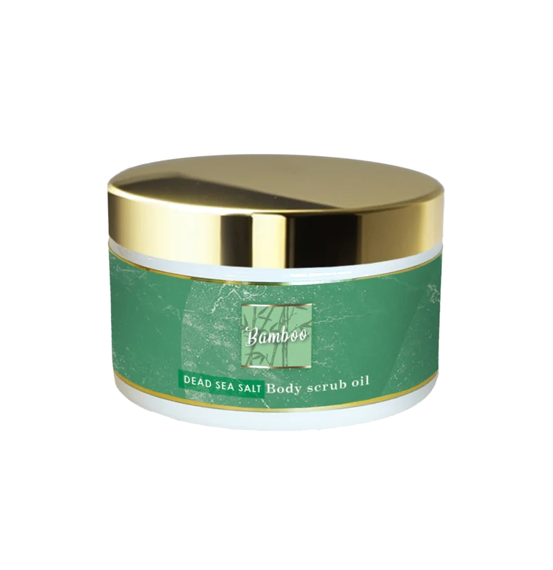 Dode Zee Zout Oliescrub - Bamboo- 450gr