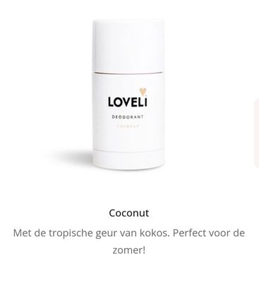 Deodorant Coconut XL Deodorant Coconut XL