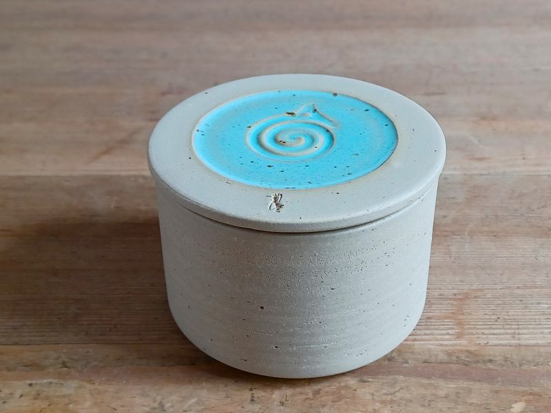 Kleiner Butterkühler burriera - Motiv Schnecke (C)