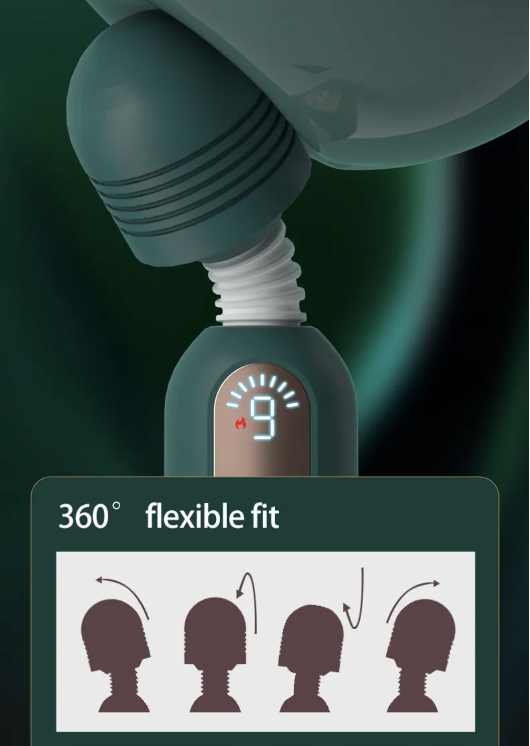 MICROFONO VIBRADOR LED CALEFACCION INTELIGENTE