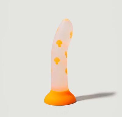 Consolador Hongo Confeti - Brilla en la Obscuridad