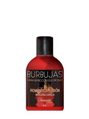 BURBUJAS PARA TINA/JACUZZI CON FEROMONAS ROMÃNTICA FUSION MANZANA - CANELA 250 ML