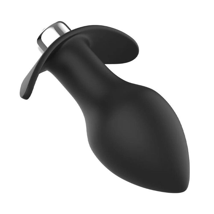 PLUG  ANAL DE SILICONA CON VIBRADOR