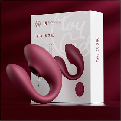 Vibrador con Succionador para Parejas Talia
