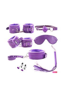 Kit Bondage 7 Piezas Lila