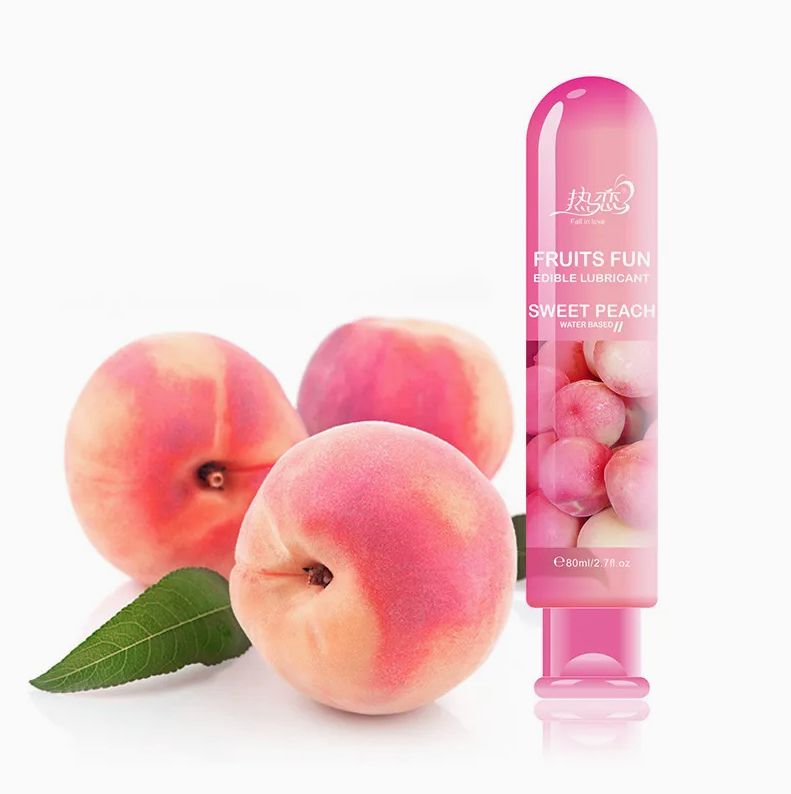 Lubricante Comestible Sabor Durazno 80ml