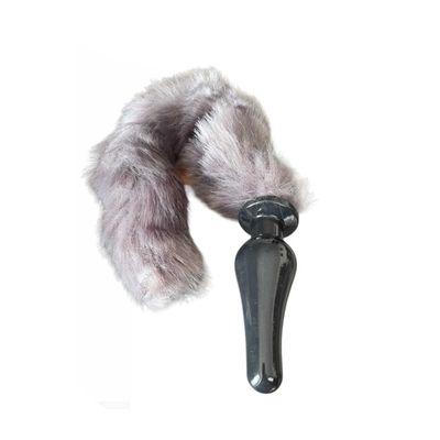 COLA DE LOBA PLUG XL DE SILICONA SUAVE