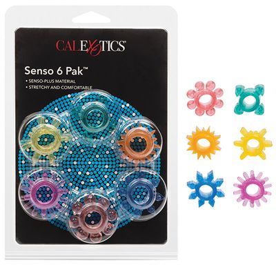 Set 6 anillos retardantes