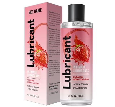 Lubricante Intimo de Fresa Bed Game