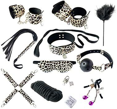 KIT BONDAGE LEOPARDO