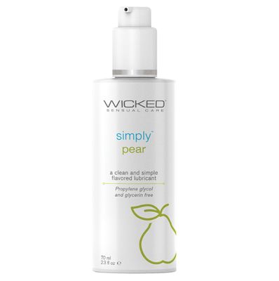 Lubricante Wicked Simply Sabor Pera 2.3 oz
