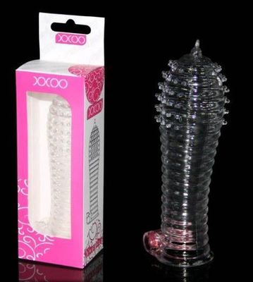 Funda Crystal con Vibrador Punta Estrillada