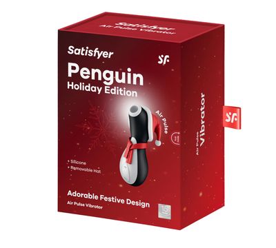 Succionador Pingüino Satisfyer Edición Navideña