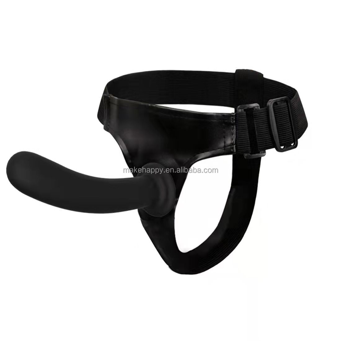 Strap-on, arnes con dildo liso elegante L