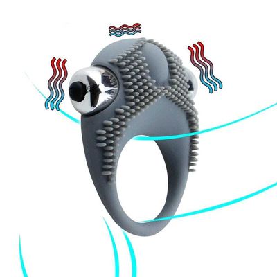 Anillo vibrador texturizado para pene