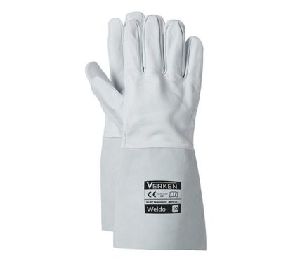 Leather welding gloves